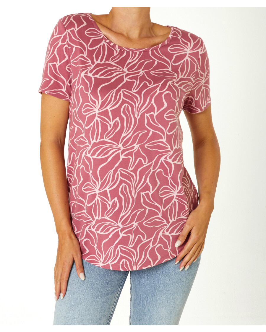 T-Shirt mit Stretch