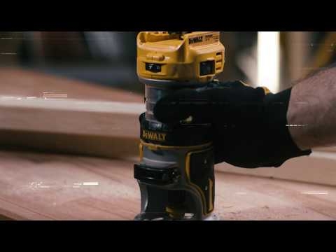 Tupia/fresadora sem fio DeWalt DCW604NT-XJ 18V (sem baterias e carregador)
