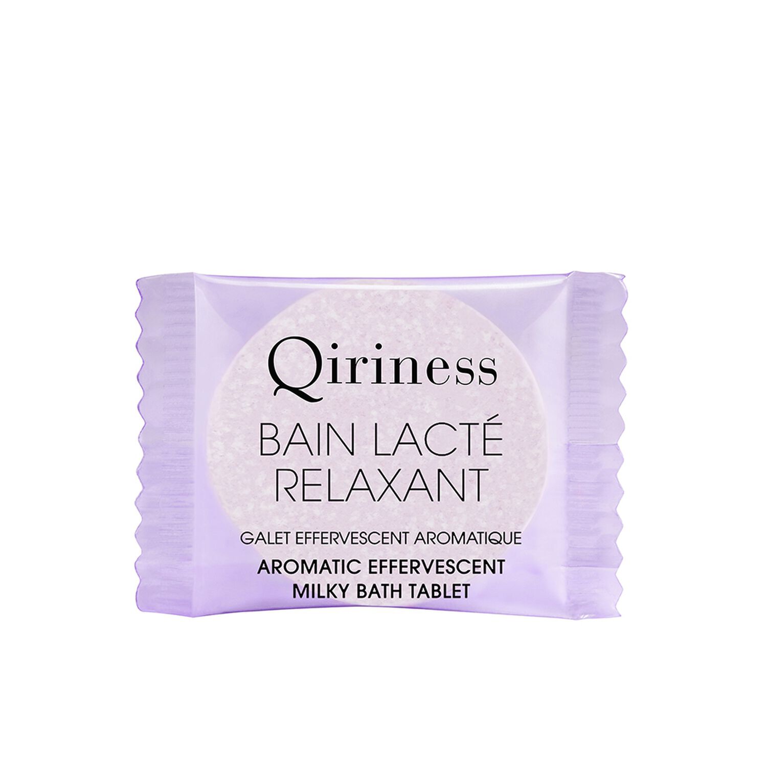 Qiriness Bain Lacté Relaxant Galet Effervescent Aromatique 6x25G