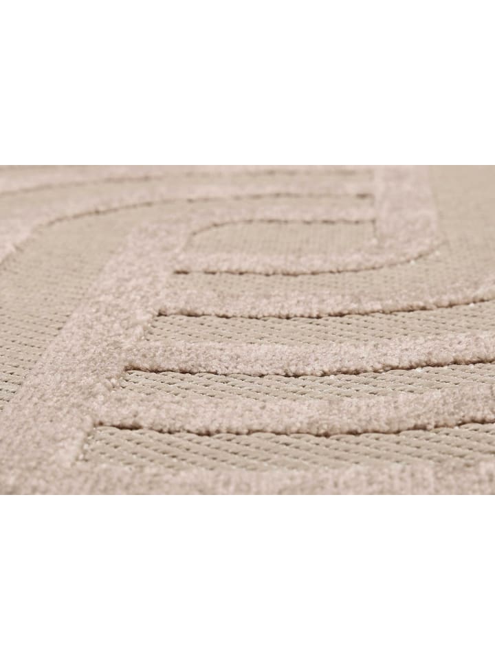 ESPRIT Outdoorteppich Spirit in beige, sand günstig kaufen 120 cm rund