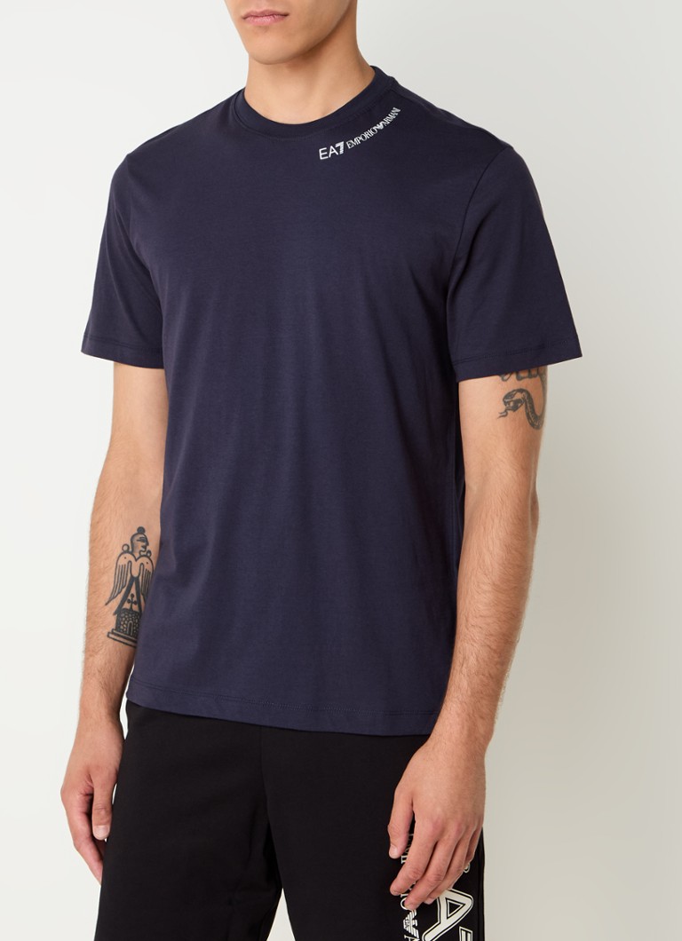 Tricou cu logo Emporio Armani și căptușeală elastică