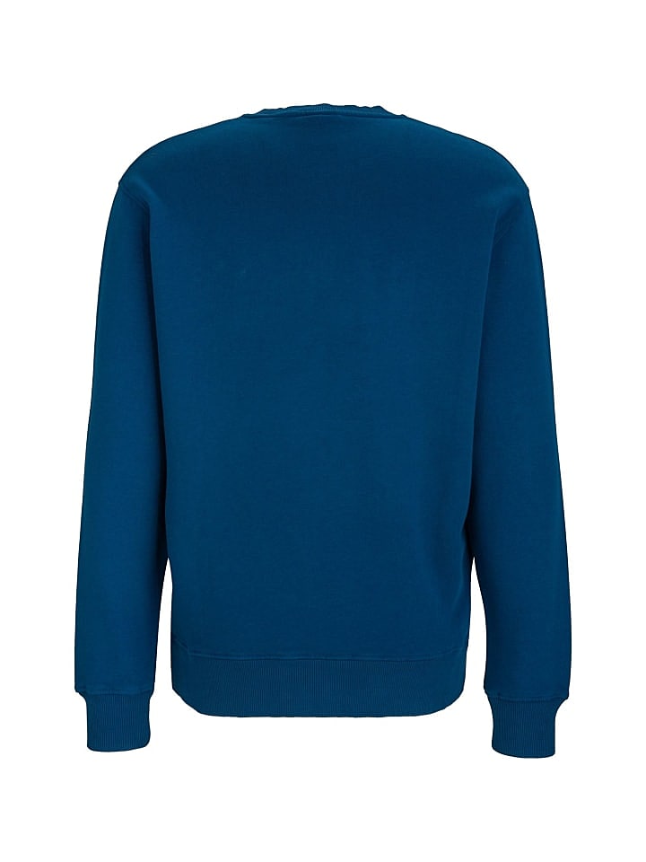 Franklin & Marshall Rundhals Sweatshirt in blau günstig kaufen M