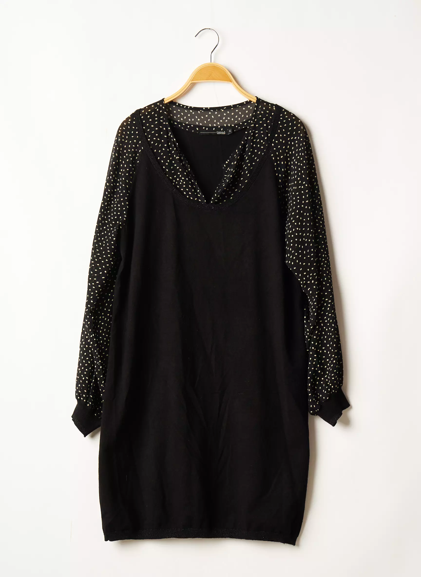 Trend By Captain Tortue Robes Mi Longues Femme couleur noir