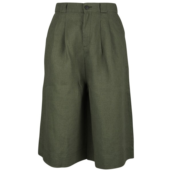KnowledgeCotton Apparel - Women's Natural Linen Baggy Shorts - Shorts