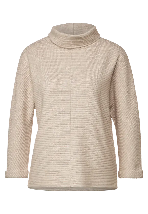 Street One Shirt mit Volumenkragen