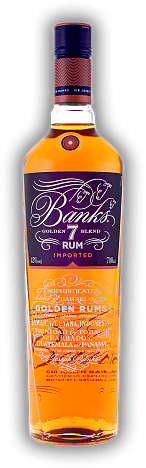 Banks 7 Golden Age Rum Banks 7 Golden Age Rum Raffinierter Blend von goldenen Rums aus Jamaika, Guyana, Java, Trinidad, Guatemala, Panama und Barbados. Alter 7 J. - 0,7	 Liter - Vol 43%