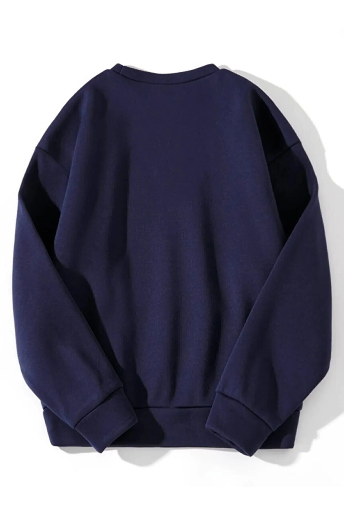 My Blog  Marineblaues, übergroßes Mama-Sweatshirt mit Aufdruck