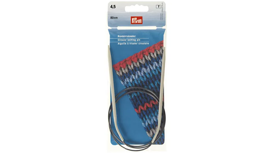 Prym Rundstricknadel 80cm Stärke 4,5