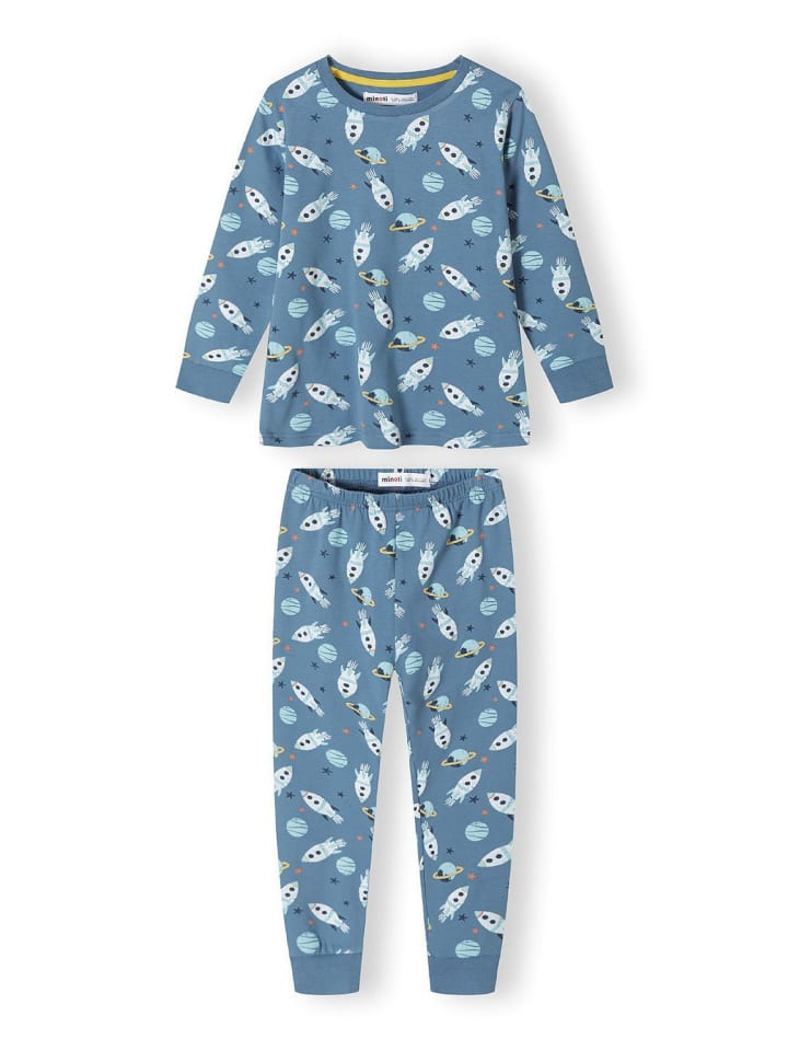 Minoti 2er-Set: Nachtwäsche 19pj21 in blau günstig kaufen