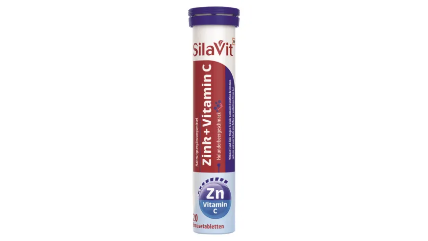 SilaVit Zink + Vitamin C Brausetablette