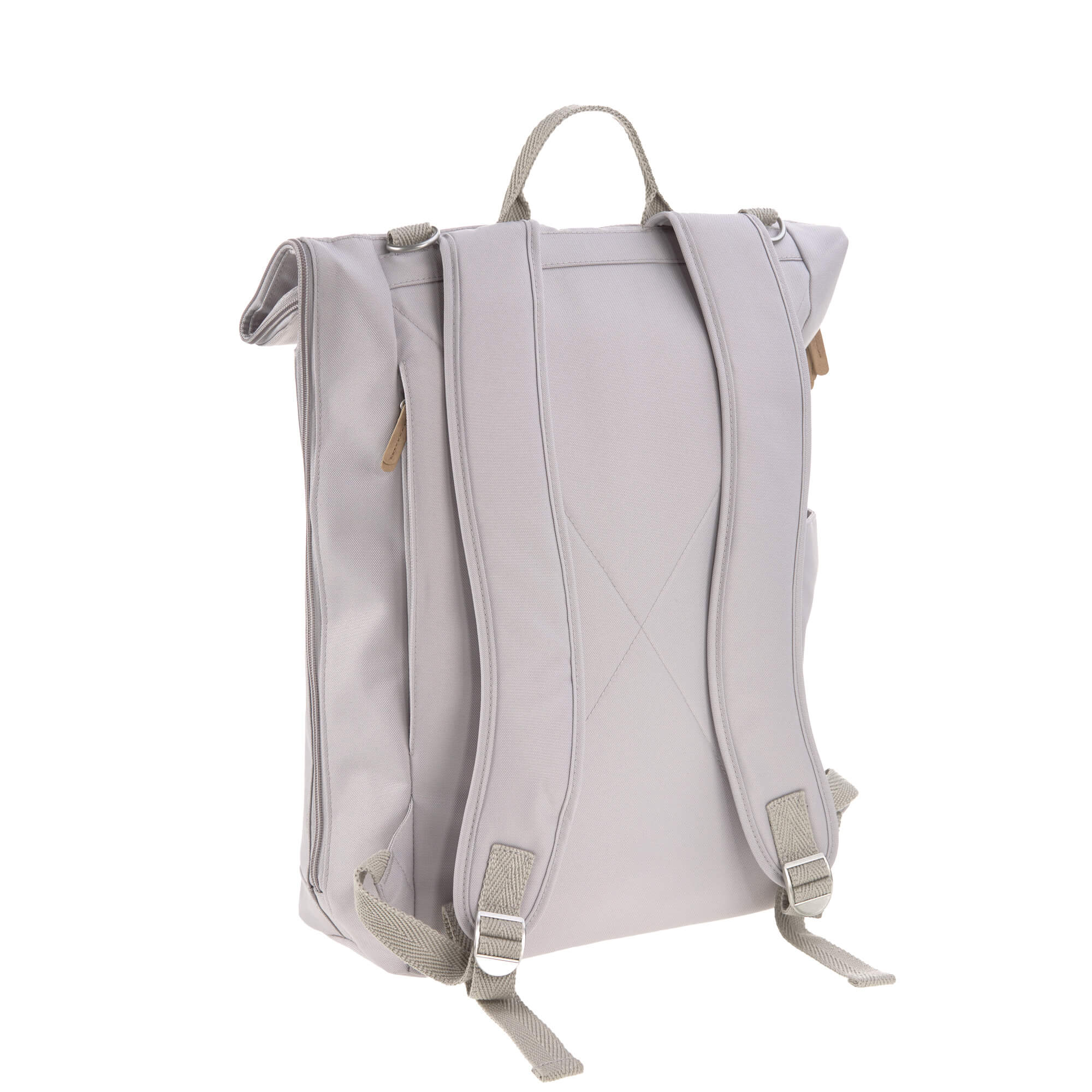 Wickelrucksack - Rolltop Backpack, Grey