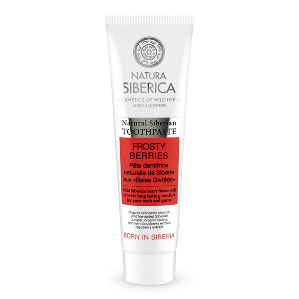 Natura Sibérica Dentifrice Naturel de Sibérie aux BaiesGivrées Dentifrice