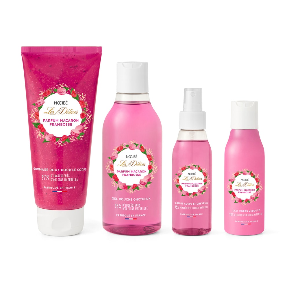 Nocibé Les Délices - Ma Boïte à Merveilles Coffret bain Macaron Framboise