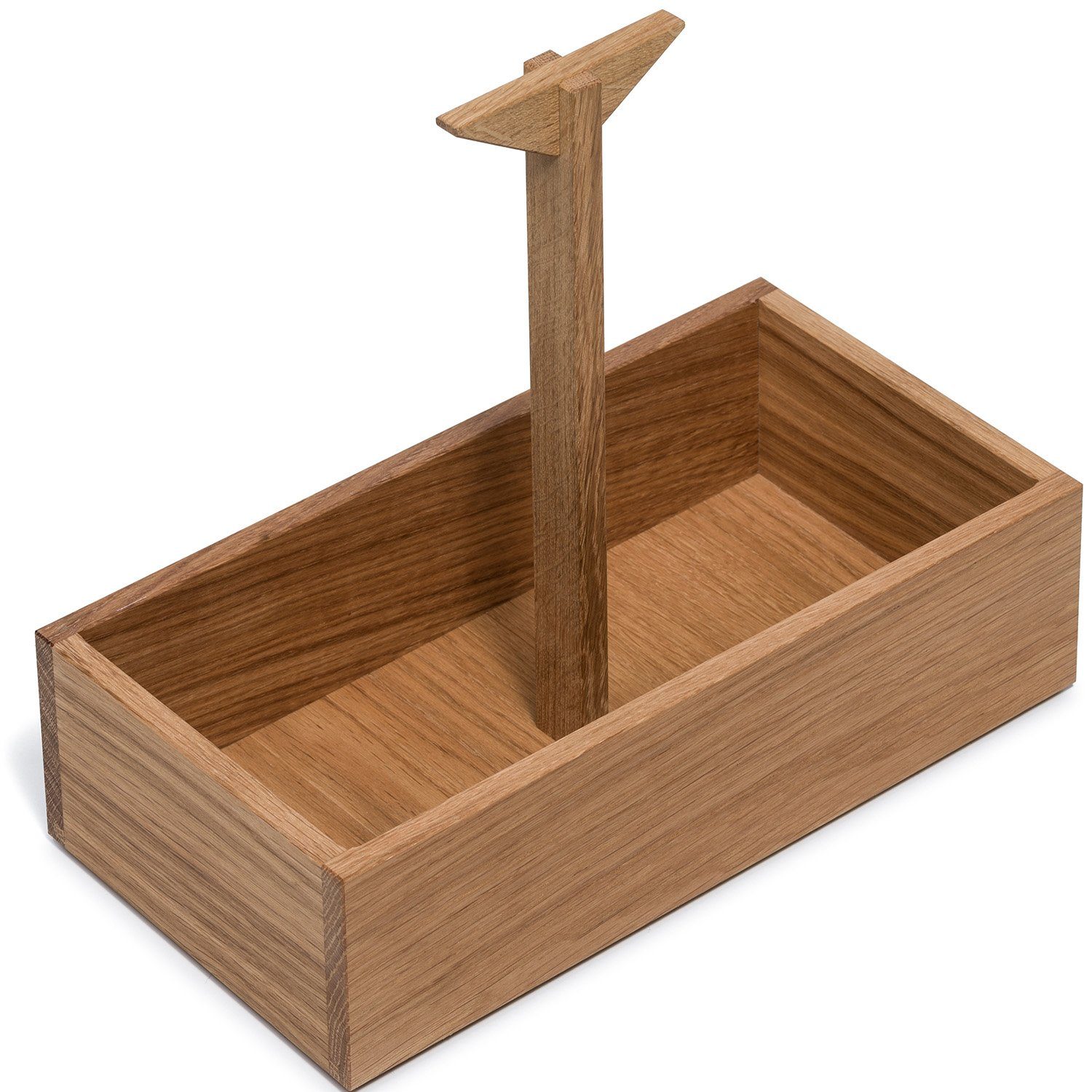 Fairwerk Gewürzregal Gewürzkiste, Holz, (BxHxT) 30x15,5x8 cm, Eiche geölt, 1-tlg., Eiche geölt