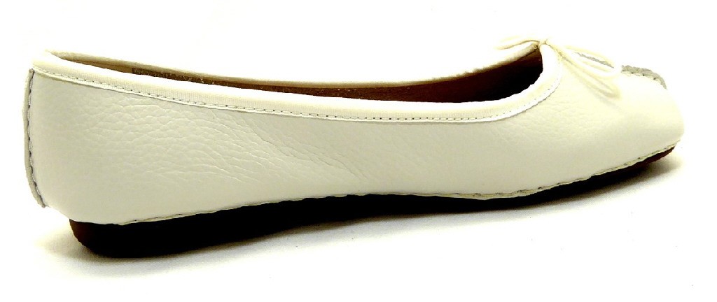 CLARKS Ballerinas weiss freckle ice