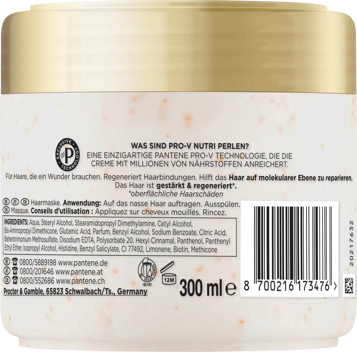 Haarkur miracles Bond Repair Intensive Haarmaske, 300 ml