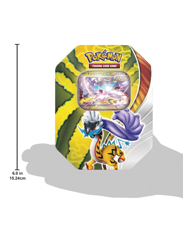 Pokémon Tin Box Furienblitz | Pokemon | Sammel-Karten | Kollektion deutsch günstig kaufen onesize