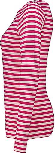 Marc O'Polo Damen Langarmshirt aus Slub-Jersey Regular Fit
