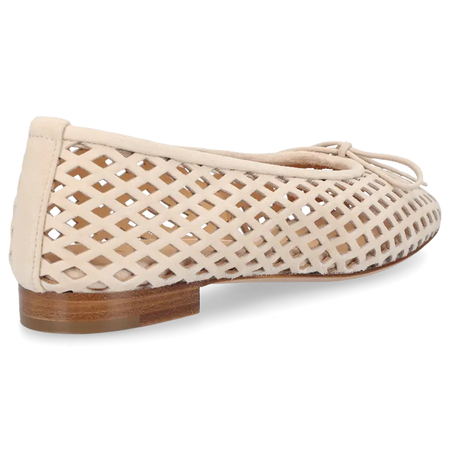 Unützer - Ballerinas 942100 Nubukleder - beige
