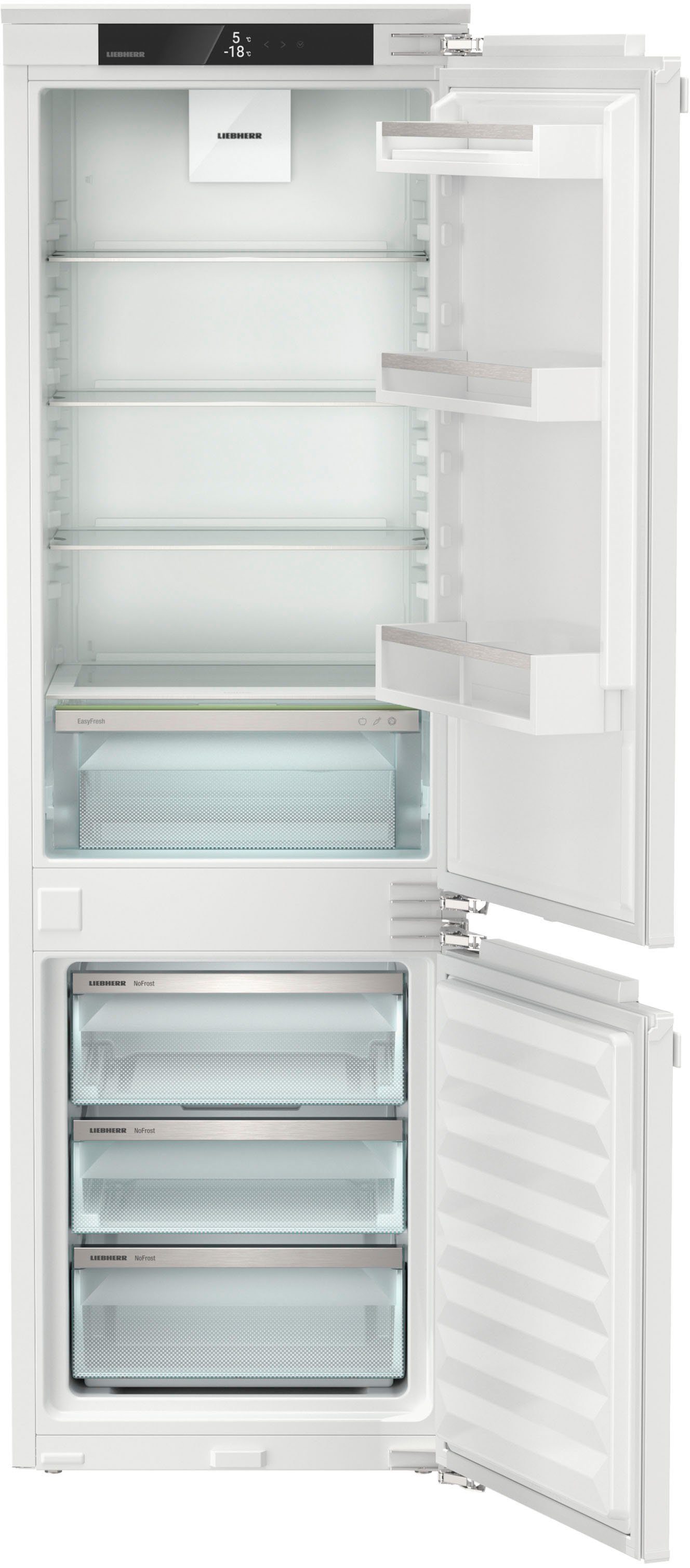 Liebherr Einbaukühlgefrierkombination ICNe 5103_999411851, 177 cm hoch, 55,9 cm breit