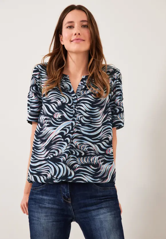 CECIL Print Viskose Bluse