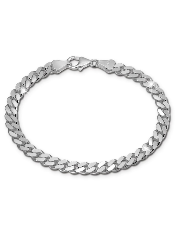 SilberDream Armband Silber 925 Sterling Silber ca. 21cm Panzerkette günstig kaufen onesize
