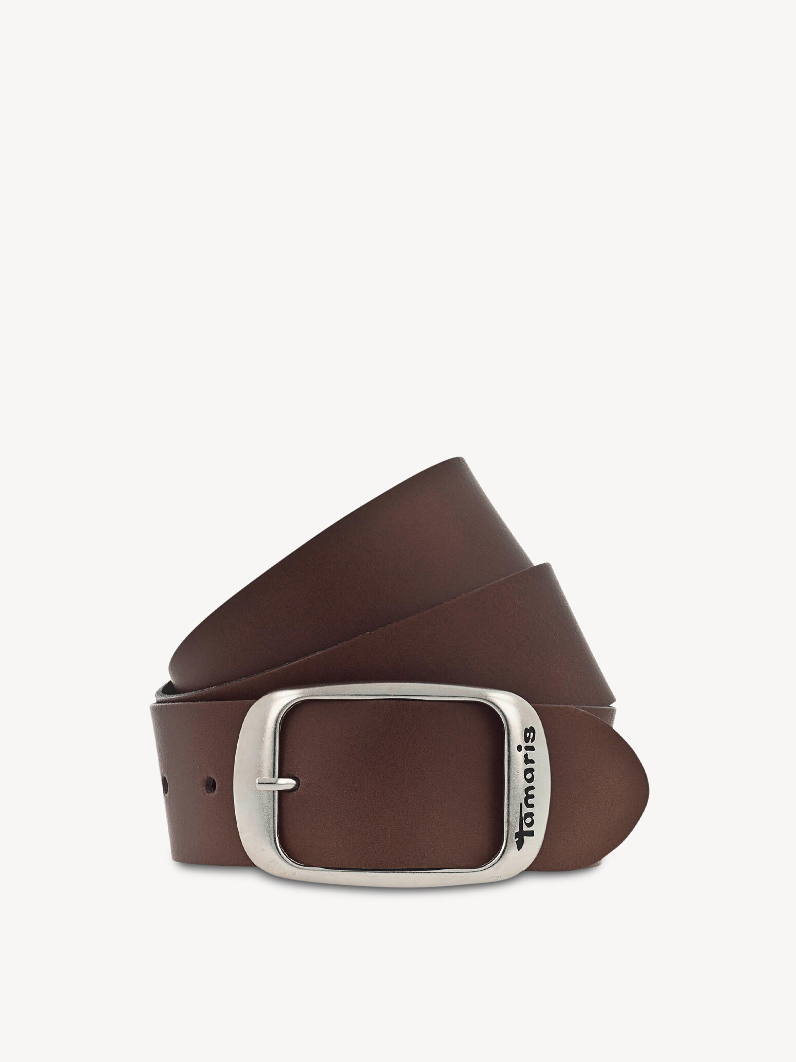 Ceinture en cuir - marron