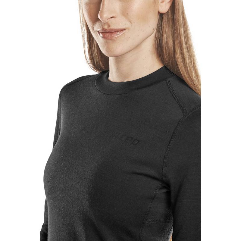 CEP Merino Cold Weather Shirt Longsleeve Laufshirt Damen