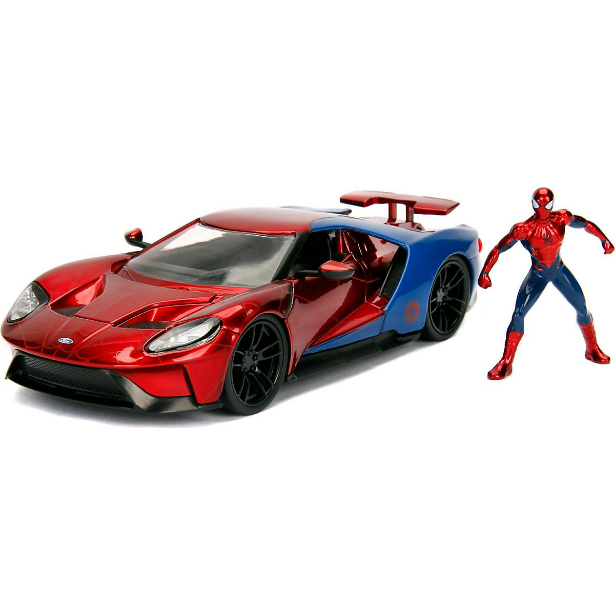 Marvel Spiderman 2017 Ford GT 1:24