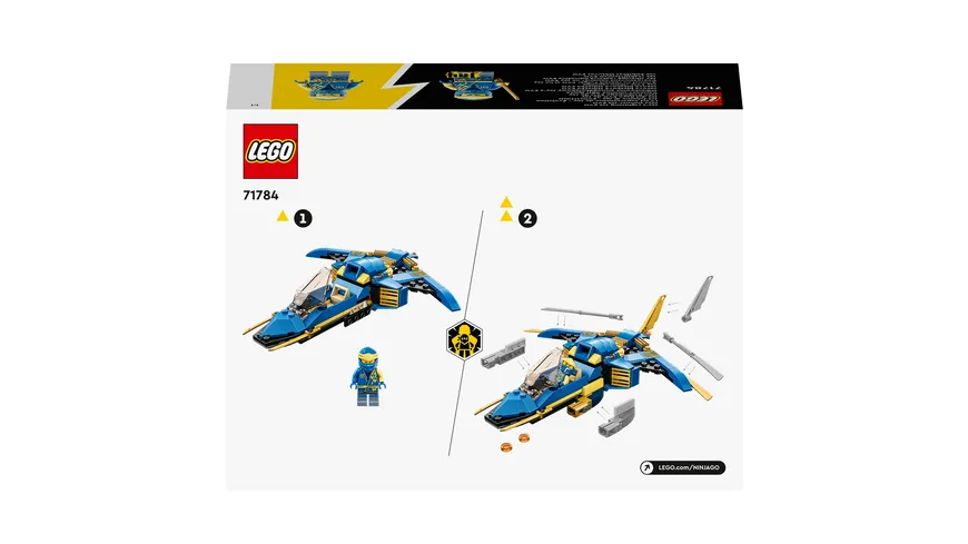 LEGO NINJAGO 71784 Jays Donner-Jet EVO