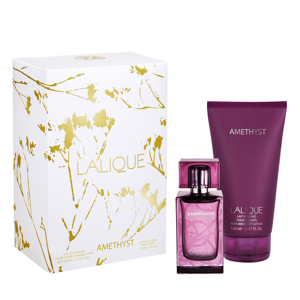 Lalique Coffret Amethyst(EdP 50ml, BL 150ml) COFFRET
