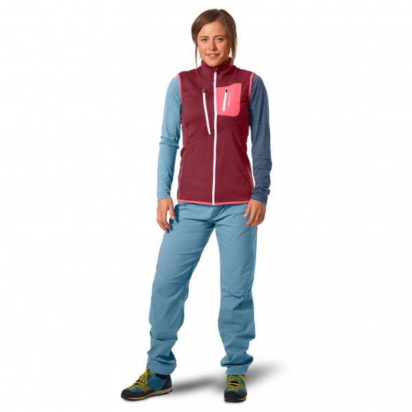 Ortovox - Women's Fleece Grid Vest - Merinoweste