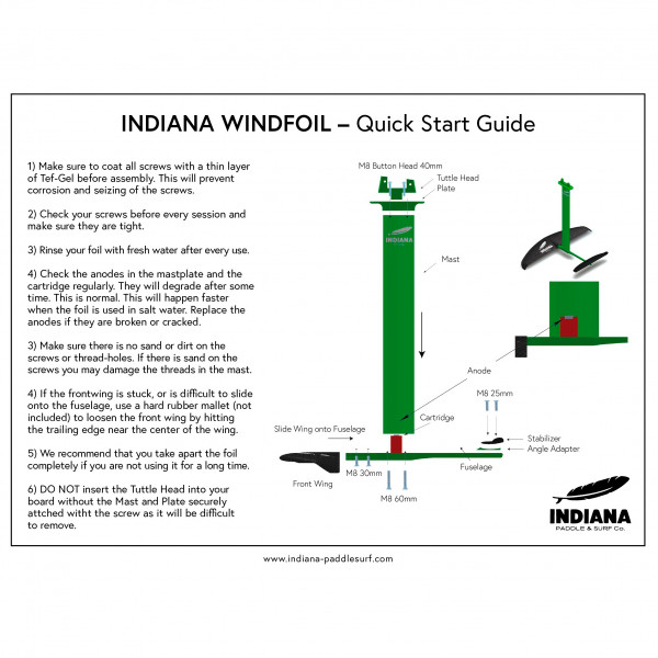Indiana - Foil Front Wing 1100P