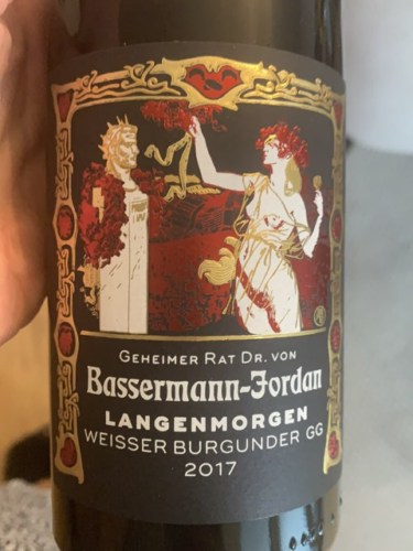 Dr. Von Bassermann-JordanLangenmorgen Weisser Burgunder GG 2020