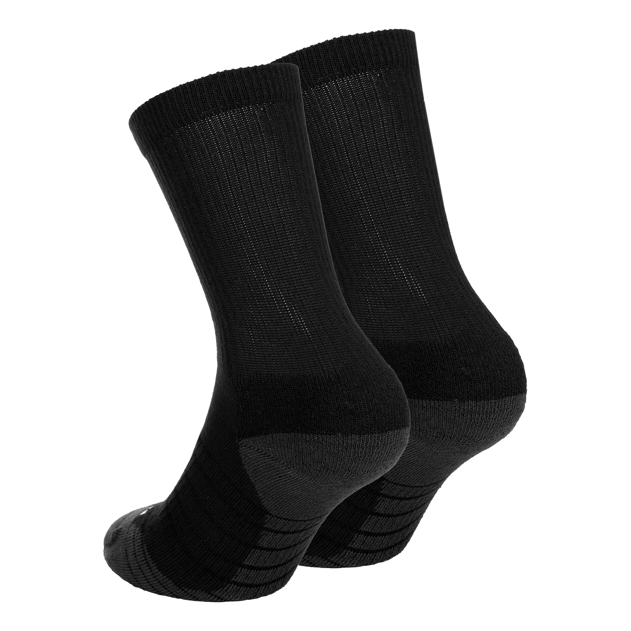 Dry Cushion Crew Sportsocken 3er Pack - Schwarz, Weiß