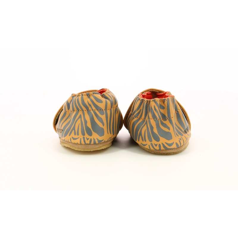 Chaussons cuir tannage vegetal Awesome Tiger