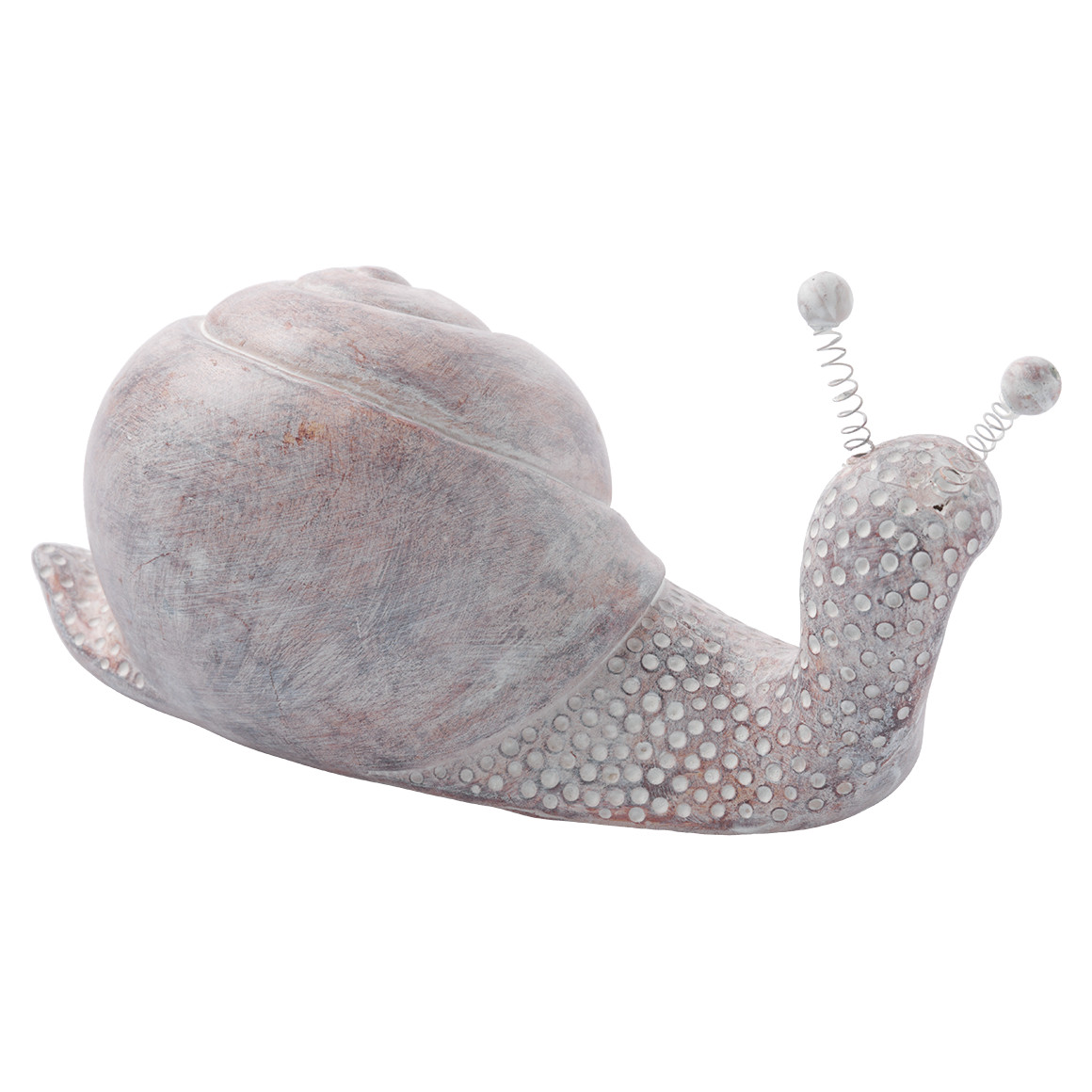 Deko-Schnecke mit Wackelaugen