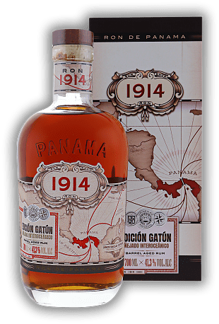 Ron 1914 Edición Gatun Ron 1914 Edición Gatun Ein fassgereifter Rum Blend aus 15 bis 22 Jahre alten Rums. 0,7	 Liter - Vol 41,3%
