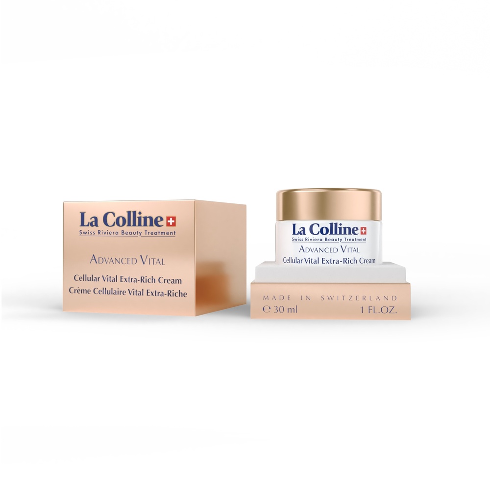 La Colline Crème Cellulaire Vitale Extra-Riche Soin Réparateur Fermeté Douceur