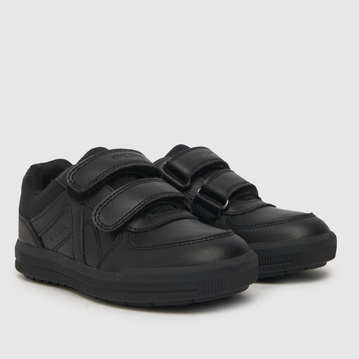 Geox svarta Arzach 2v Pojkar Junior Sneakers
