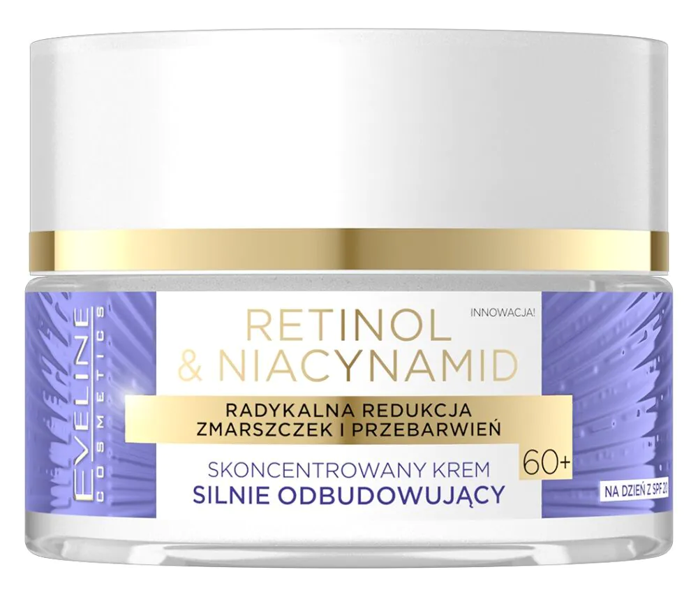 „Eveline“ retinolio ir niacinamido dieninis kremas nuo 60 metų