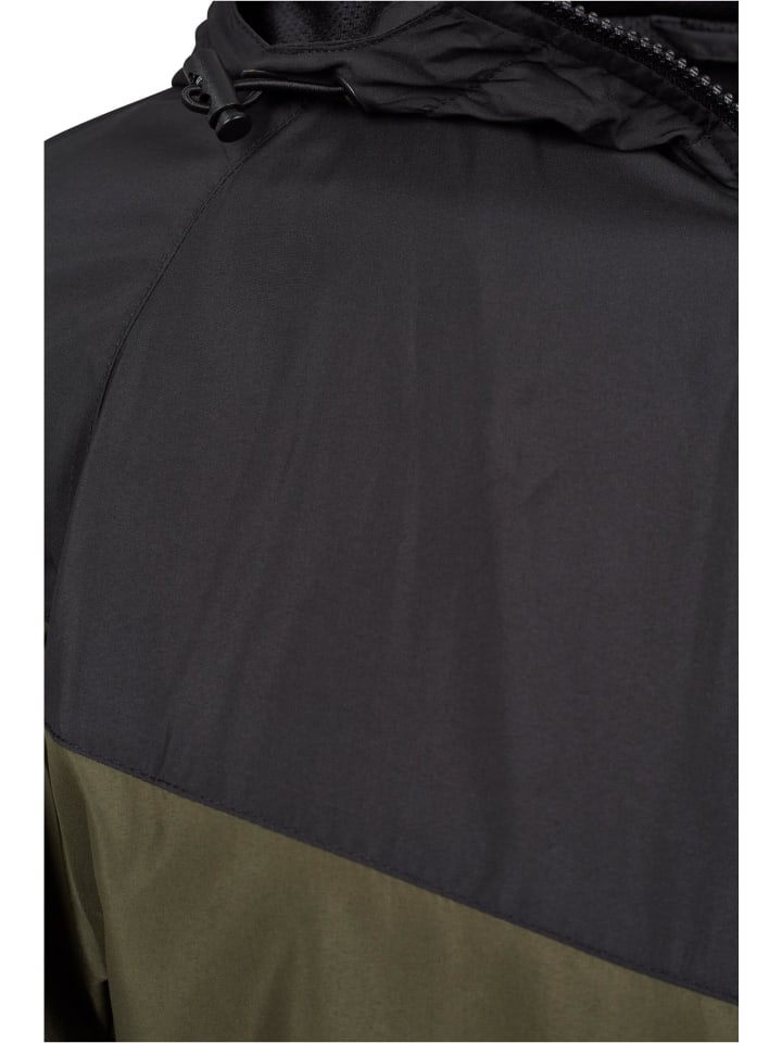 Urban Classics Urban Classics Windbreaker in blk/darkolive günstig kaufen