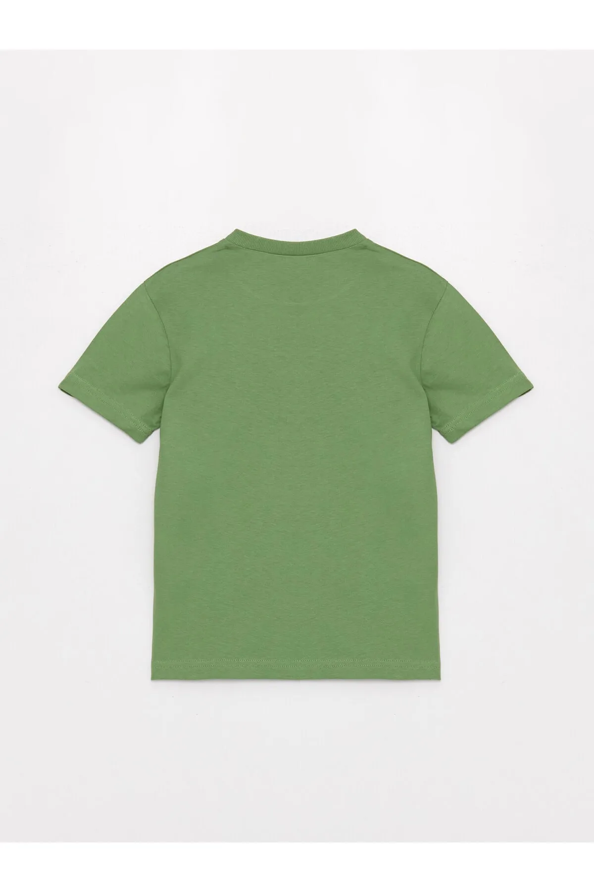 LC Waikiki  Bedrucktes, kurzärmliges Jungen-T-Shirt mit Rundhalsausschnitt