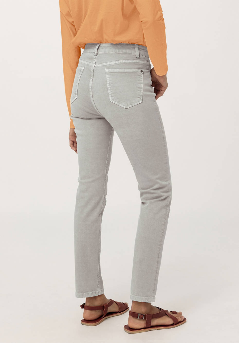 Jeans High Rise Slim Fit aus Bio-Denim