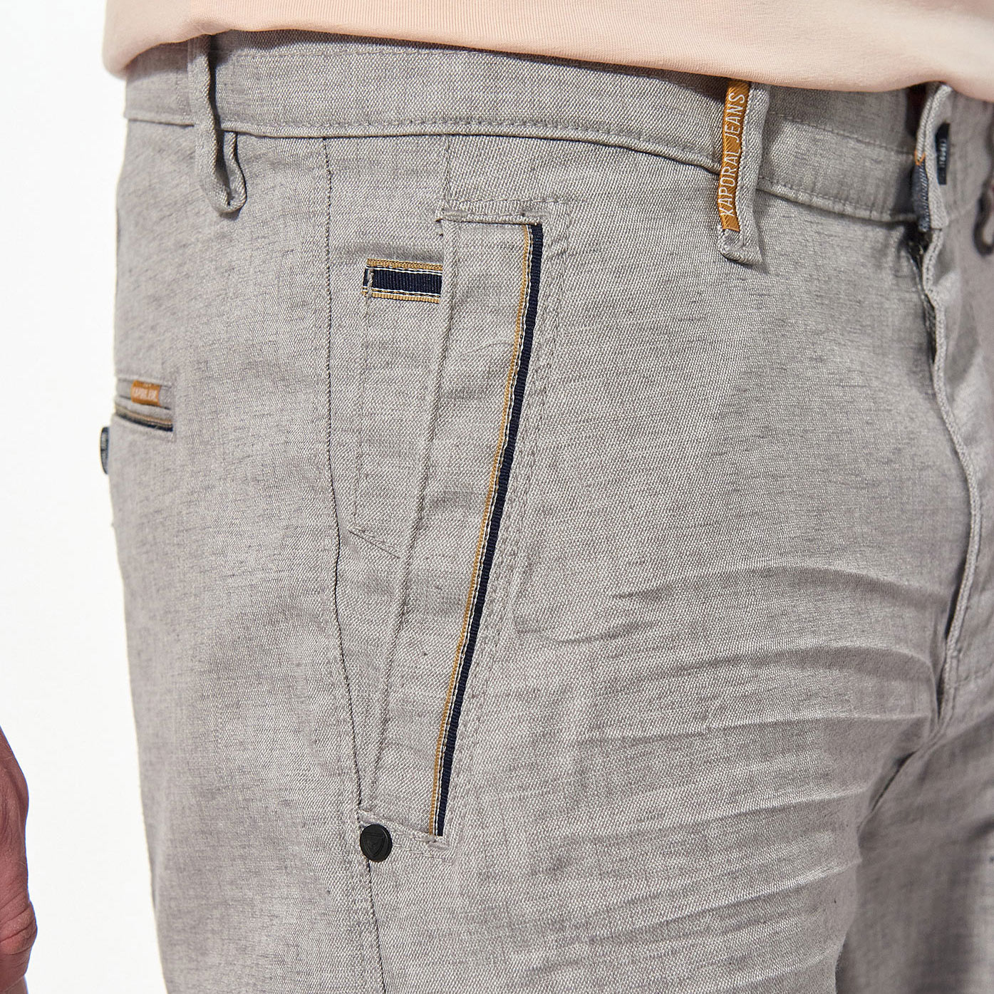 NOCI   Short gris chinÃ© Homme
