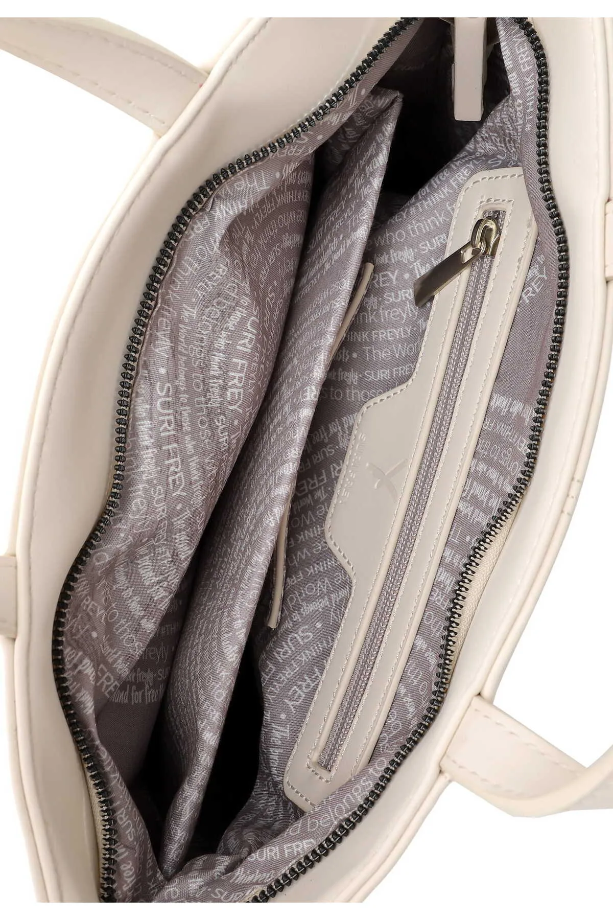 SURI FREY  Rucksack - Beige - Unifarben