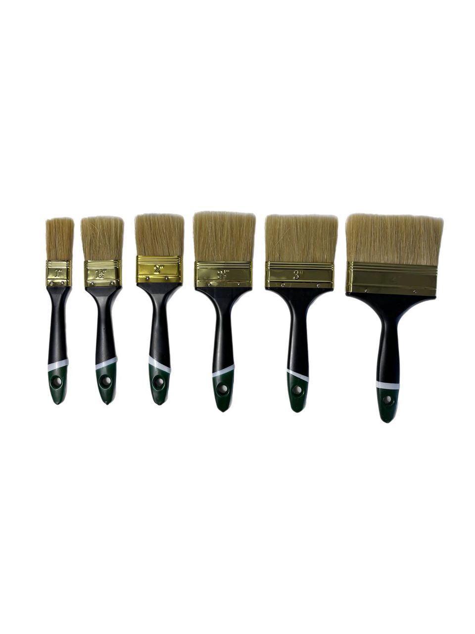 Vago-Tools Malerpinsel Pinsel 36 tlg Set Flachpinsel 25/38/50/63/75/100 mm je 6