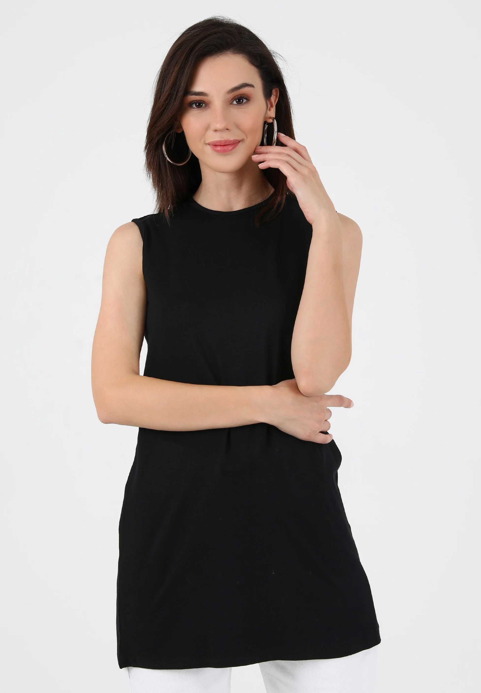 Modanisa CUELLO REDONDO - Túnica