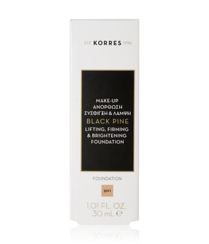 KORRES Black Pine Lifting, Firming & Brightening Flüssige Foundation-30 ml