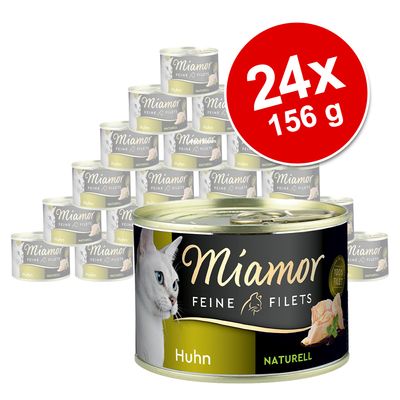 Sparpaket Miamor Feine Filets Naturelle 24 x 156 g